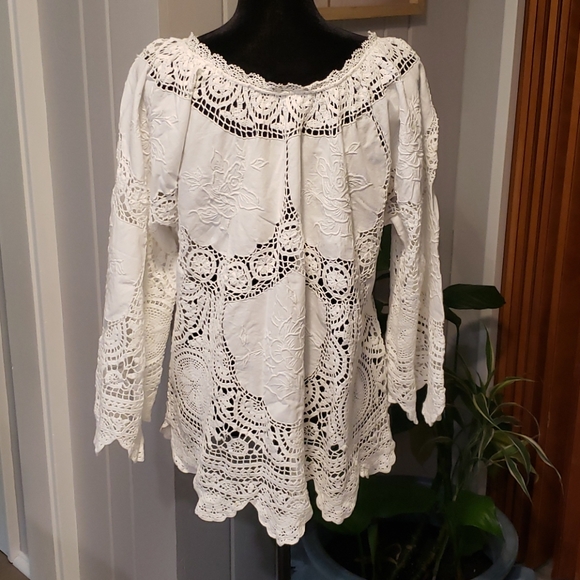Vintage Crochet Blouse - Picture 6 of 6